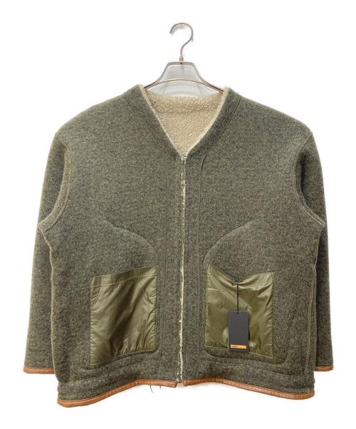 MULLER（ミューラー）MULLER (ミューラー) リバーシブルボアジャケット ブラウン サイズ:S 未使用品の古着・服飾アイテム