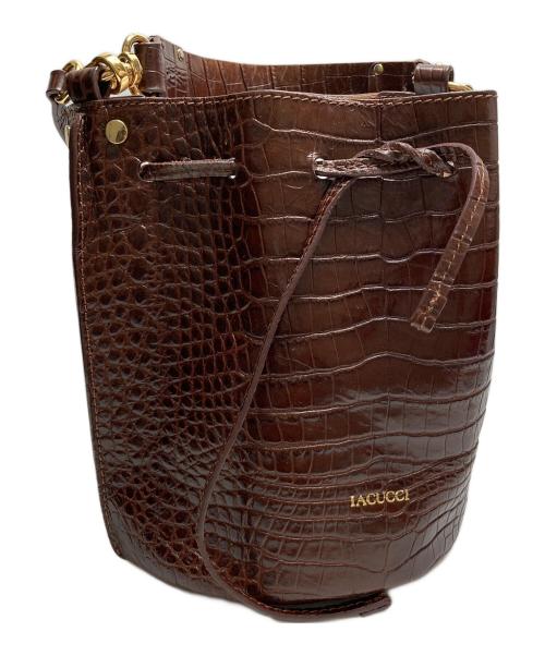 IACUCCI（イアクッチ）IACUCCI (イアクッチ) 2WAYバッグ ブラウンの古着・服飾アイテム