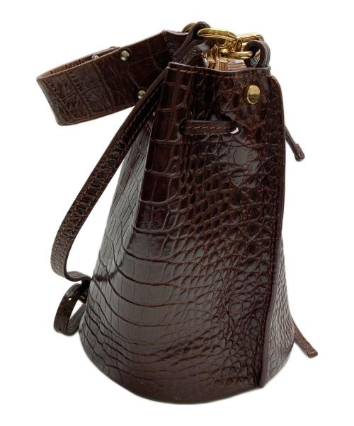 IACUCCI（イアクッチ）IACUCCI (イアクッチ) 2WAYバッグ ブラウンの古着・服飾アイテム