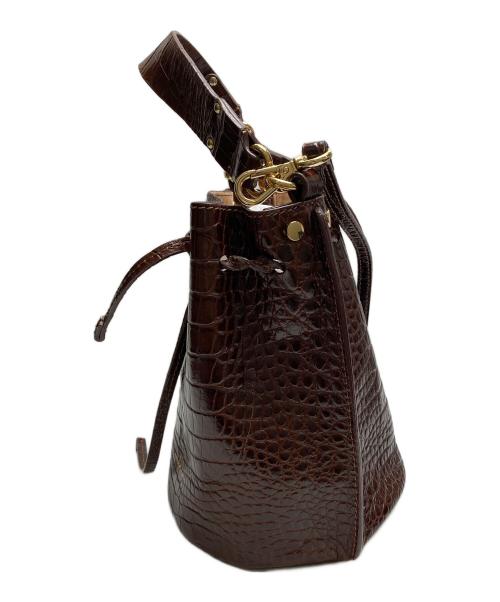 IACUCCI（イアクッチ）IACUCCI (イアクッチ) 2WAYバッグ ブラウンの古着・服飾アイテム