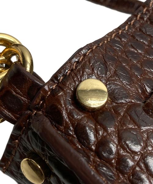 IACUCCI（イアクッチ）IACUCCI (イアクッチ) 2WAYバッグ ブラウンの古着・服飾アイテム