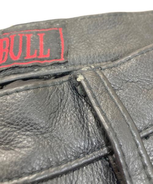 JOHNBULL（ジョンブル）Johnbull (ジョンブル) レザーパンツ ブラック サイズ:LLの古着・服飾アイテム