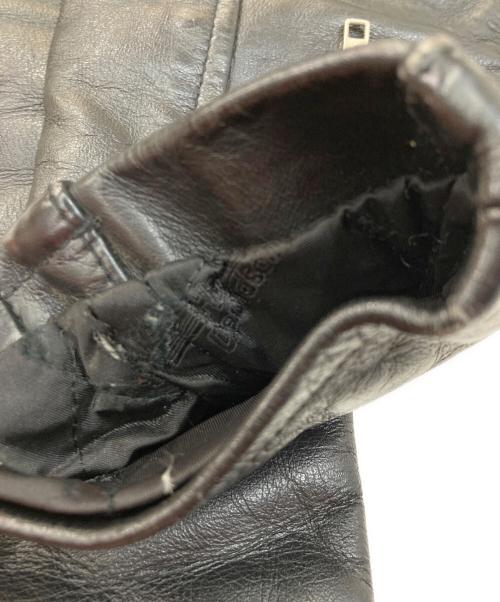 HARLEY-DAVIDSON（ハーレーダビッドソン）HARLEY-DAVIDSON (ハーレーダビッドソン) シングルライダースジャケット ブラック サイズ:Mの古着・服飾アイテム