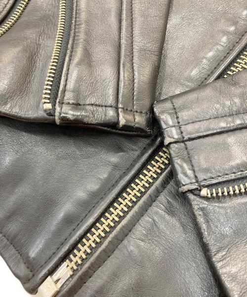 HARLEY-DAVIDSON（ハーレーダビッドソン）HARLEY-DAVIDSON (ハーレーダビッドソン) シングルライダースジャケット ブラック サイズ:Mの古着・服飾アイテム