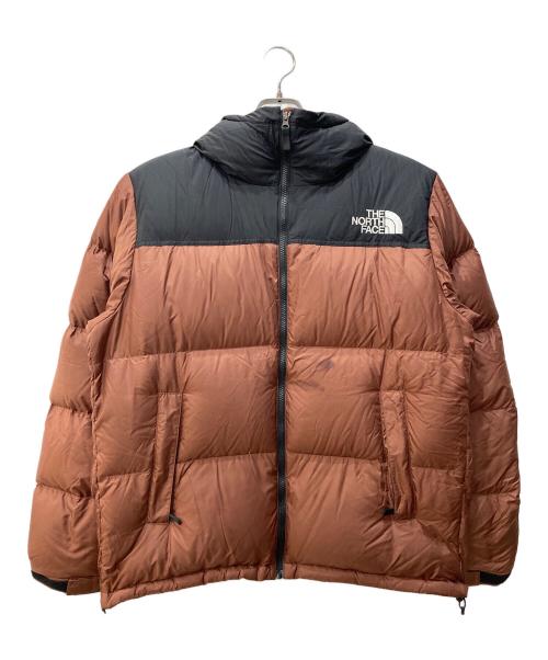 THE NORTH FACE（ザ ノース フェイス）THE NORTH FACE (ザ ノース フェイス) ヌプシフーディー ブラウン サイズ:XLの古着・服飾アイテム