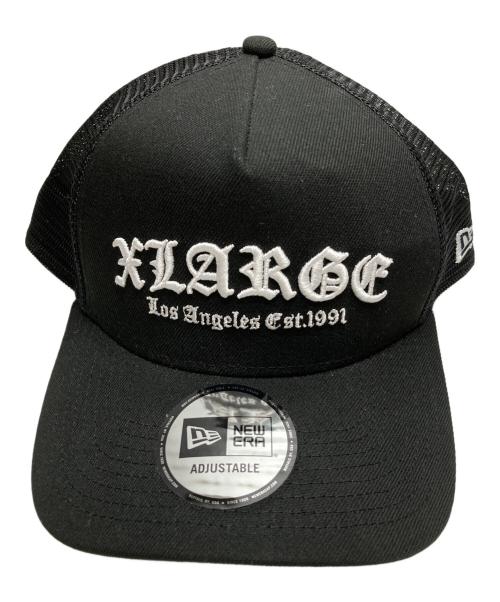 X-LARGE（エクストララージ）X-LARGE (エクストララージ) New Era (ニューエラ) メッシュキャップ ブラックの古着・服飾アイテム