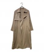 Mila Owenミラオーウェン）の古着「落ち感トレンチコート」｜ベージュ