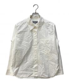 MARGARET HOWELL（マーガレットハウエル）の古着「COTTON WOOL POPLIN」｜ホワイト