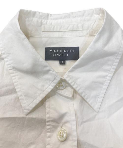 MARGARET HOWELL（マーガレットハウエル）MARGARET HOWELL (マーガレットハウエル) COTTON WOOL POPLIN ホワイト サイズ:1の古着・服飾アイテム