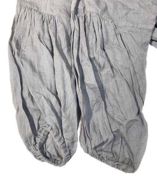 ADIEU TRISTESSE（アデュートリステス）ADIEU TRISTESSE (アデュートリステス) リネンブラウスワンピース グレー サイズ:記載なしの古着・服飾アイテム