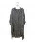 ADIEU TRISTESSE（アデュートリステス）の古着「リネンブラウスワンピース」｜グレー
