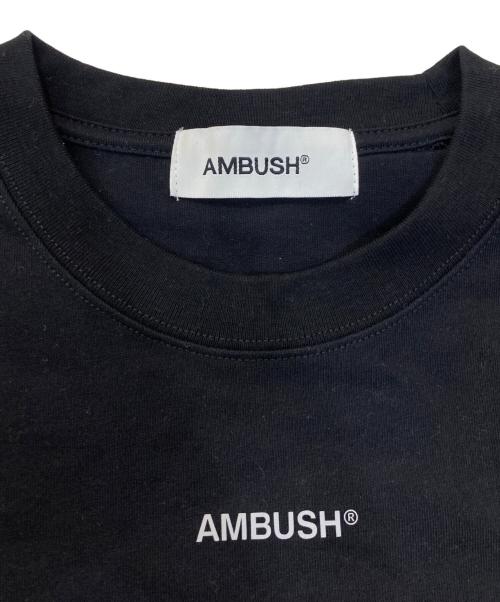 AMBUSH（アンブッシュ）AMBUSH (アンブッシュ) LOGO PRINT T-SHIRT ブラック サイズ:2の古着・服飾アイテム