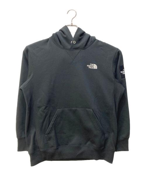 THE NORTH FACE（ザ ノース フェイス）THE NORTH FACE (ザ ノース フェイス) スクエアロゴフーディパーカー プルオーバー ブラック サイズ:Lの古着・服飾アイテム