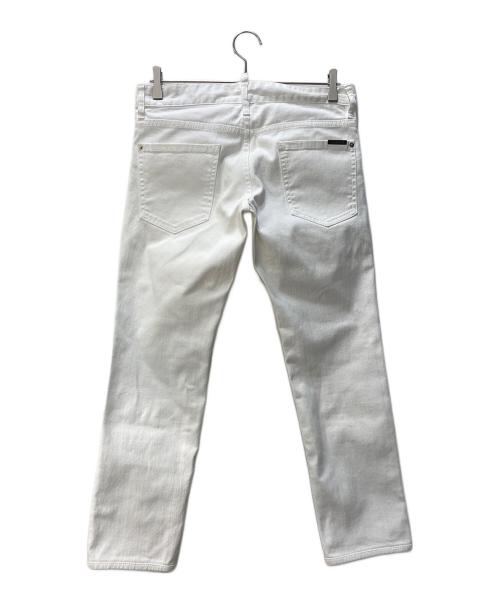 DSQUARED2（ディースクエアード）DSQUARED2 (ディースクエアード) デニムパンツ ホワイト サイズ:44の古着・服飾アイテム