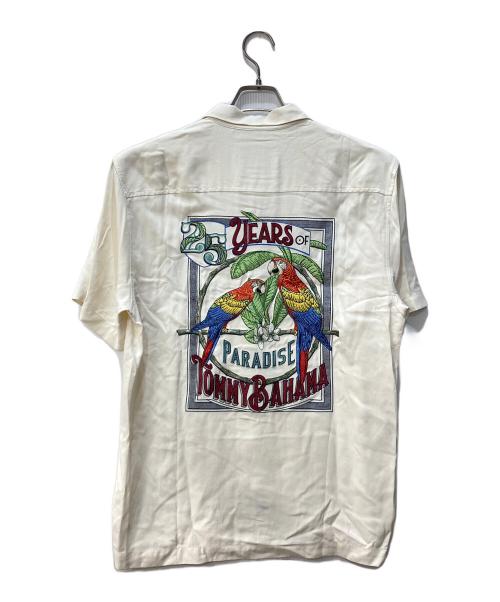 TOMMY BAHAMA（トミーバハマ）TOMMY BAHAMA (トミーバハマ) シルクアロハシャツ アイボリー サイズ:Sの古着・服飾アイテム
