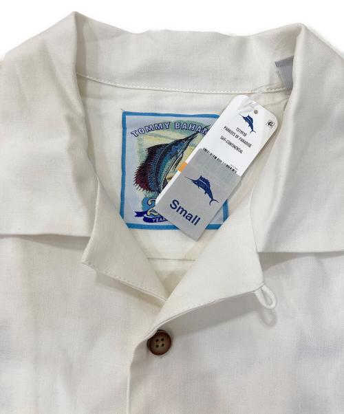 TOMMY BAHAMA（トミーバハマ）TOMMY BAHAMA (トミーバハマ) シルクアロハシャツ アイボリー サイズ:Sの古着・服飾アイテム