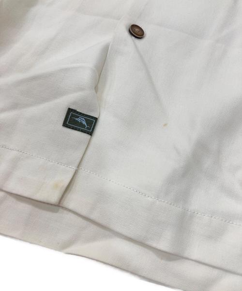TOMMY BAHAMA（トミーバハマ）TOMMY BAHAMA (トミーバハマ) シルクアロハシャツ アイボリー サイズ:Sの古着・服飾アイテム