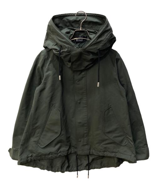 THE RERACS（ザ リラクス）THE RERACS (ザ リラクス) フーデッドジャケット オリーブ サイズ:SIZE 38の古着・服飾アイテム