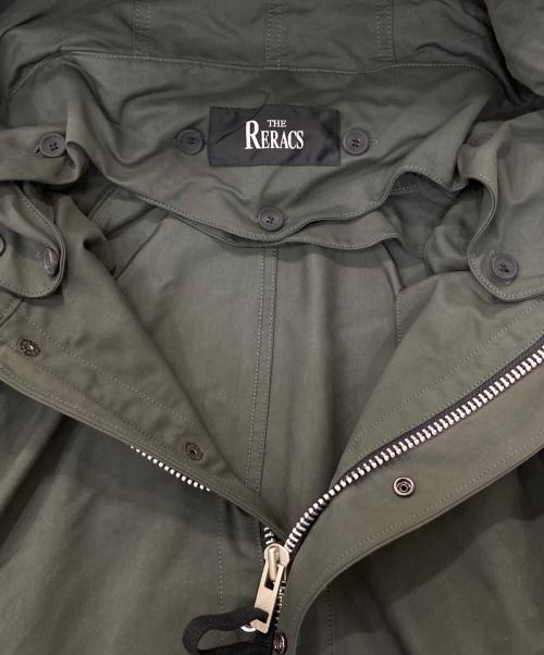 THE RERACS（ザ リラクス）THE RERACS (ザ リラクス) フーデッドジャケット オリーブ サイズ:SIZE 38の古着・服飾アイテム