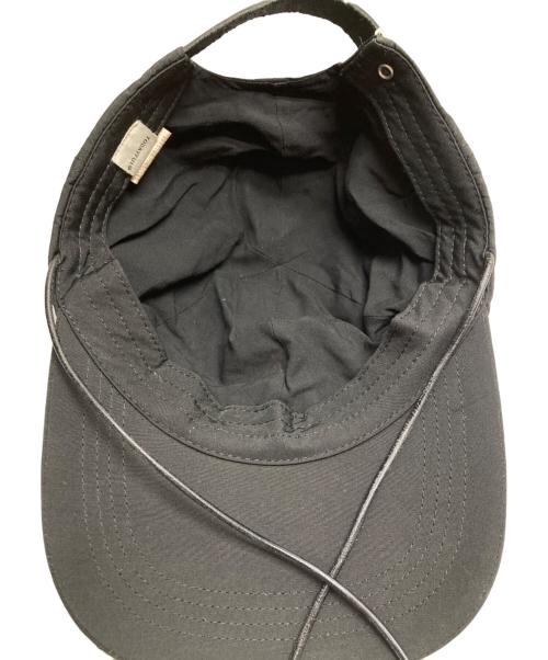 TODAYFUL（トゥデイフル）TODAYFUL (トゥデイフル) Leather Cord Cap ブラックの古着・服飾アイテム