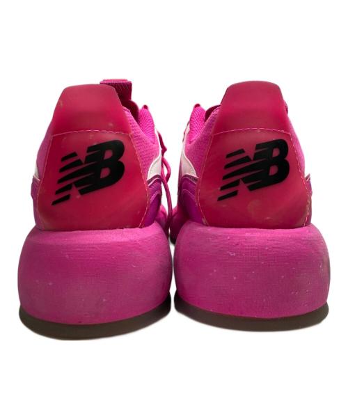 NEW BALANCE（ニューバランス）NEW BALANCE (ニューバランス) JADEN SMITH (ジェイデン スミス) Vision Racer ショッキングピンク サイズ:27.5の古着・服飾アイテム