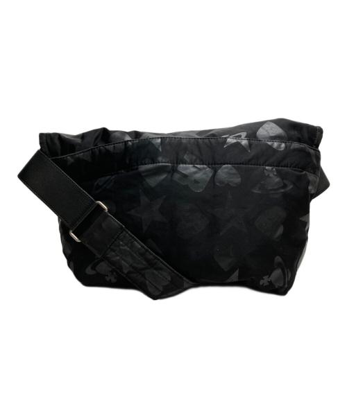 Vivienne Westwood（ヴィヴィアンウエストウッド）Vivienne Westwood (ヴィヴィアンウエストウッド) メッセンジャーバッグ ブラックの古着・服飾アイテム