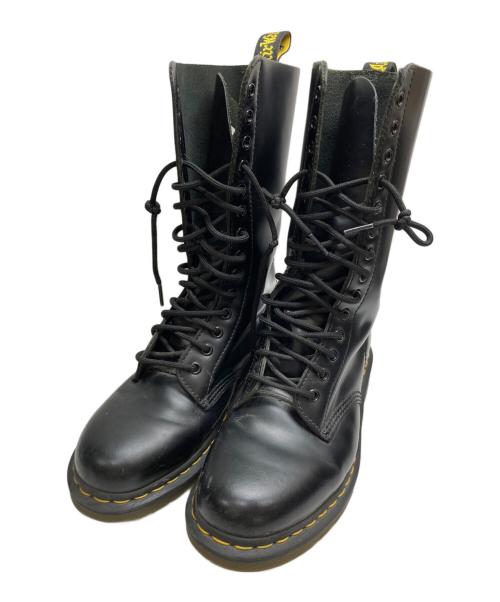 Dr.Martens（ドクターマーチン）Dr.Martens (ドクターマーチン) 14ホールブーツ ブラック サイズ:印字が消えている為不明の古着・服飾アイテム