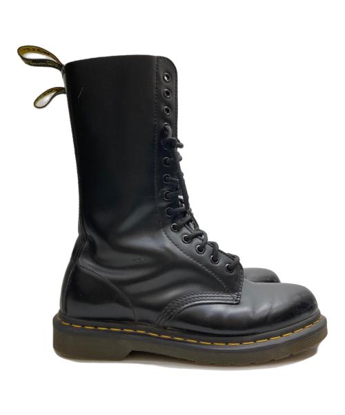 Dr.Martens（ドクターマーチン）Dr.Martens (ドクターマーチン) 14ホールブーツ ブラック サイズ:印字が消えている為不明の古着・服飾アイテム