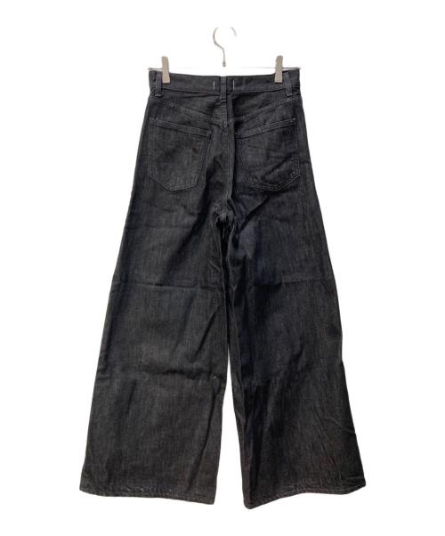 woadblue（ウォードブルー）woadblue (ウォードブルー) ブレット カーヴィーデニム ブラック サイズ:23の古着・服飾アイテム