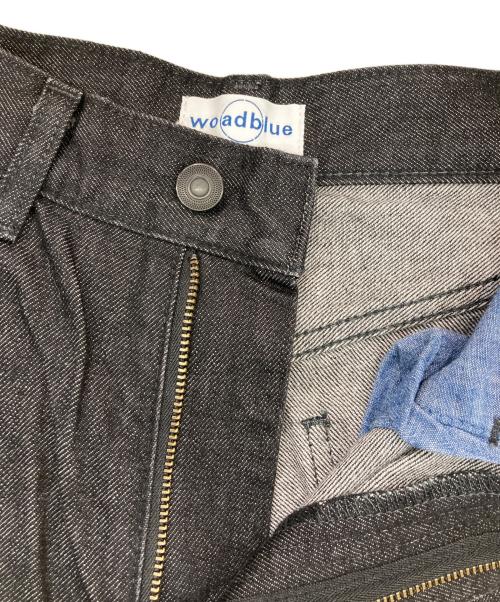 woadblue（ウォードブルー）woadblue (ウォードブルー) ブレット カーヴィーデニム ブラック サイズ:23の古着・服飾アイテム