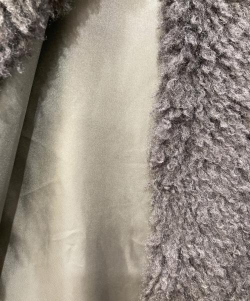 PASSIONE（パシオーネ）PASSIONE (パシオーネ) ボア切替ファーベスト グレー サイズ:38の古着・服飾アイテム