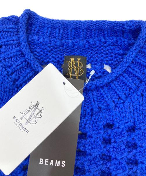 BATONER（バトナ―）BATONER (バトナ―) BIG MESH VEST ブルー サイズ:1 未使用品の古着・服飾アイテム