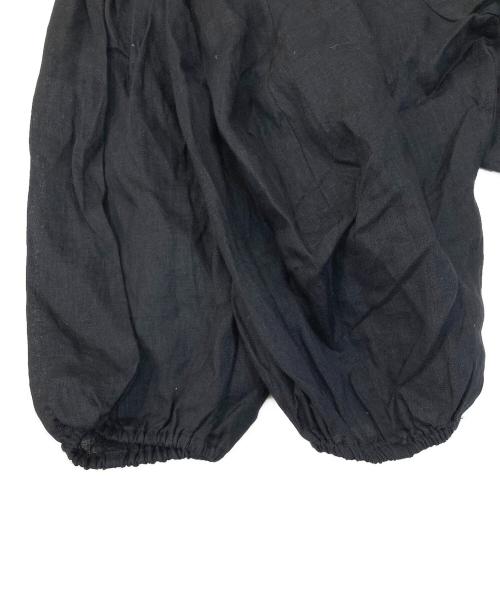 kurashi&trips（クラシアンドトリップ）kurashi&trips (クラシアンドトリップ) 香菜子さんとつくった2WAYリネンブラウス ブラック サイズ:Freeの古着・服飾アイテム