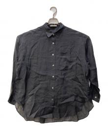 Plage（プラージュ）の古着「PURE RAMIE SHEER」｜ブラック