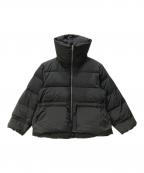 AMARCアマーク）の古着「ビッグカラーダウンコート」｜ブラック