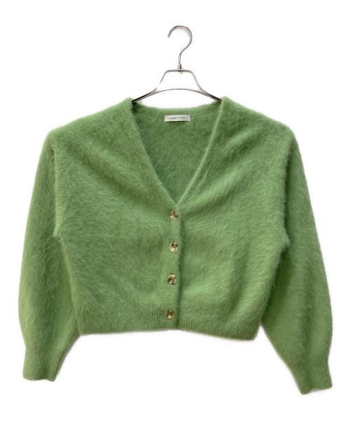 CAPRICIEUX LE'MAGE（カプリシューレマージュ）CAPRICIEUX LE'MAGE (カプリシューレマージュ) カシミヤカーディガン グリーン サイズ:Freeの古着・服飾アイテム