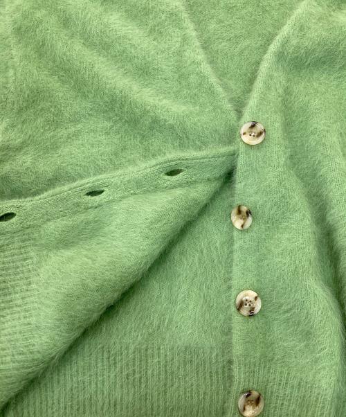 CAPRICIEUX LE'MAGE（カプリシューレマージュ）CAPRICIEUX LE'MAGE (カプリシューレマージュ) カシミヤカーディガン グリーン サイズ:Freeの古着・服飾アイテム