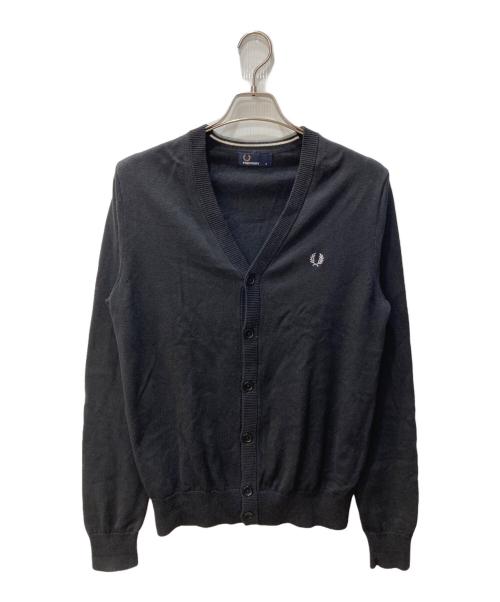 FRED PERRY（フレッドペリー）FRED PERRY (フレッドペリー) クラシックカーディガン ブラック サイズ:Mの古着・服飾アイテム