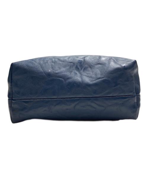 ZUCCA（ズッカ）ZUCCA (ズッカ) EMBOSSバッグ ネイビーの古着・服飾アイテム