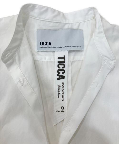 ticca（ティッカ）ticca (ティッカ) SEVEN DAYS SHIRTS NO.2 ホワイト サイズ:Freeの古着・服飾アイテム