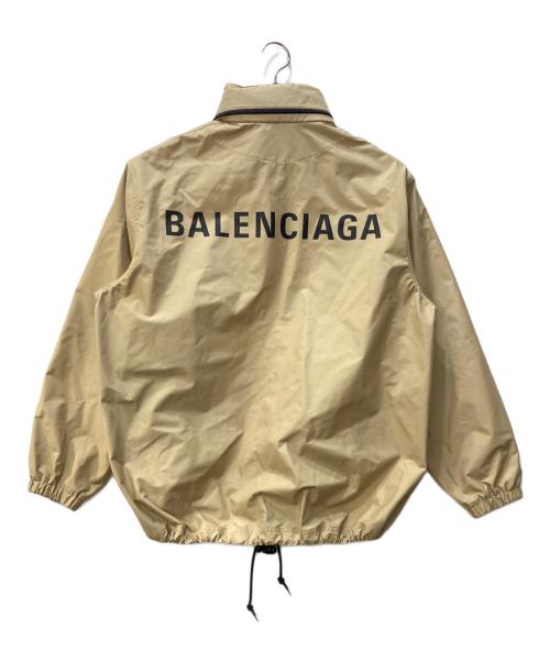 BALENCIAGA（バレンシアガ）BALENCIAGA (バレンシアガ) バックロゴウインドブレ-カー ベージュ サイズ:SIZE 34の古着・服飾アイテム