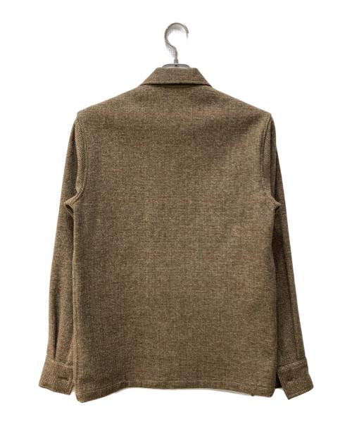 RRL（ダブルアールエル）RRL (ダブルアールエル) ツイードシャツジャケット ブラウン サイズ:XSの古着・服飾アイテム