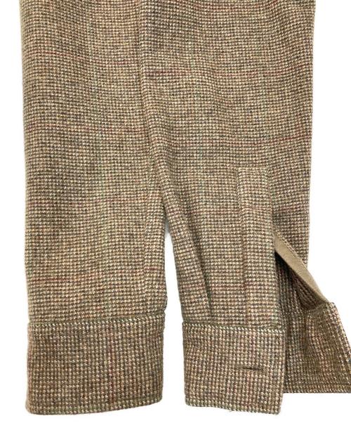 RRL（ダブルアールエル）RRL (ダブルアールエル) ツイードシャツジャケット ブラウン サイズ:XSの古着・服飾アイテム