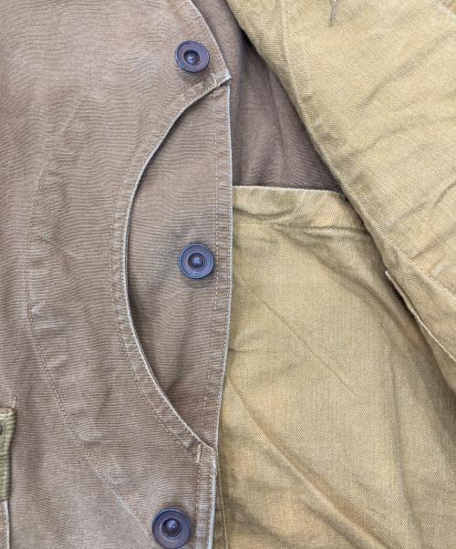 RRL（ダブルアールエル）RRL (ダブルアールエル) ハーフムーンベスト ブラウン サイズ:XSの古着・服飾アイテム