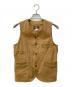 RRL（ダブルアールエル）の古着「ハーフムーンベスト」｜ブラウン