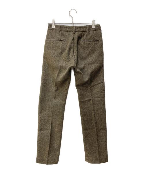 RRL（ダブルアールエル）RRL (ダブルアールエル) ウールヘリンボーンパンツ オリーブ サイズ:28×30の古着・服飾アイテム
