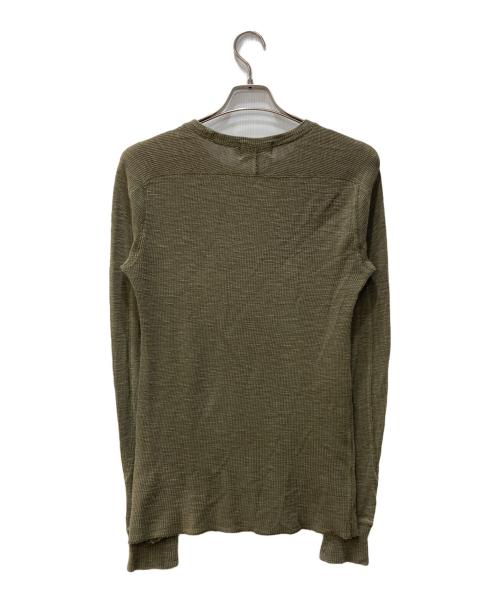 RRL（ダブルアールエル）RRL (ダブルアールエル) コットンカットソー オリーブ サイズ:XSの古着・服飾アイテム