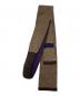 RALPH LAUREN PURPLE LABEL (ラルフ ローレン パープル レーベル) カシミヤニットタイ ブラウン サイズ:サイズ表記無し：8000円