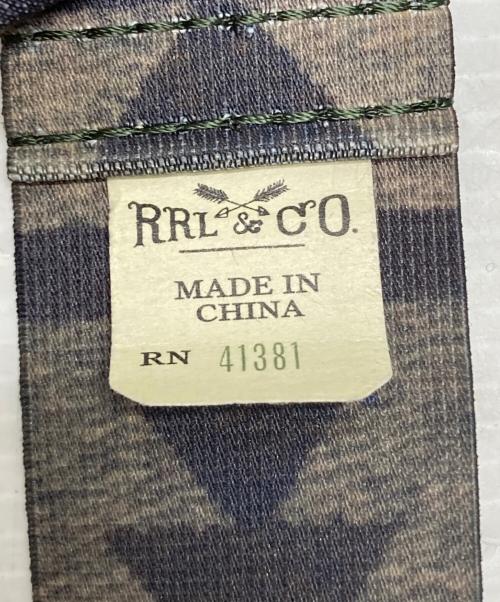 RRL（ダブルアールエル）RRL (ダブルアールエル) サスペンダー オリーブの古着・服飾アイテム