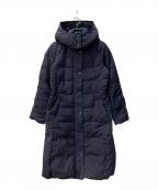 UNIQLOユニクロ）の古着「ハイブリッドダウンウルトラウォームロングコート」｜ネイビー